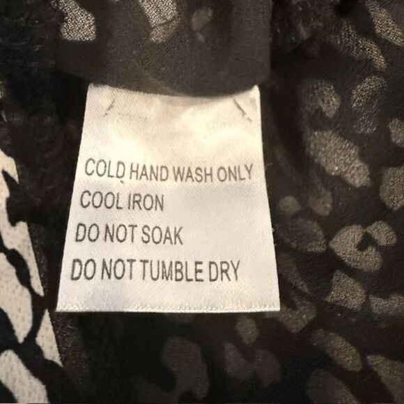 Princess Polly Midnight Wanderer Black and White Leopard Print Mini skirt Size 4 - Picture 8 of 11